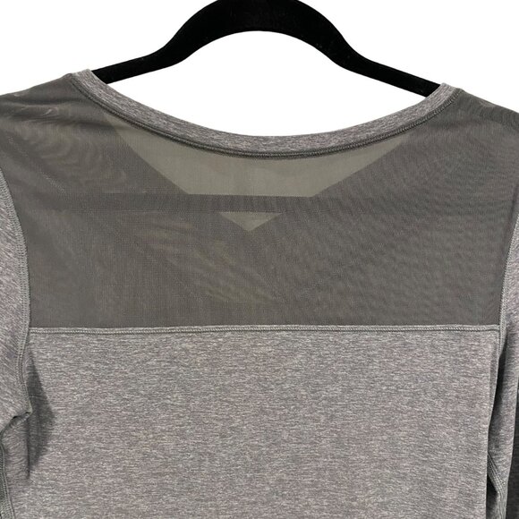 Lululemon Just Breathe Gray Long Sleeve Top Appx Size 8 - Picture 5 of 8